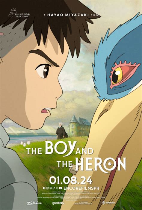 the boy and the heron philippines|‘The Boy and The Heron’ hits local cinemas in January .